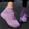 Damen stricksocken-trainer – leichte, atmungsaktive schuhe für den alltag