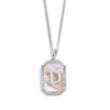 Goldene initialen-pendelnkette - elegante frauenaccessoire