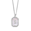 Goldene initialen-pendelnkette - elegante frauenaccessoire