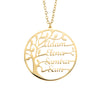 Baum des lebens anhänger necklace - elegante silber schmuck für frauen