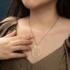 Baum des lebens anhänger necklace - elegante silber schmuck für frauen