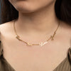 Personalisierte Namens-Halskette - Elegantes Design für Damen