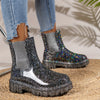 Stylische damen ankle wellies - schicke chelsea boots