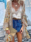 Bohemian vintage kimono - luftige damenrobe