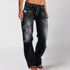 Denim jeans - distressierte damenjeans für den lässigen look
