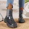 Stylische damen ankle wellies - schicke chelsea boots