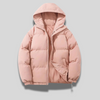 Puffjacke mit kapuze - stilvolle winterjacke für ladies
