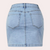 Denimrock - klassischer blauer minirock für damen