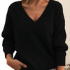 Damen v-ausschnitt kaschmir pullover - elegant und gemütlich