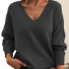 Damen v-ausschnitt kaschmir pullover - elegant und gemütlich