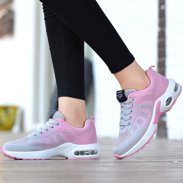 Dame's leichte lauf schuhe - atmungsaktive sport sneaker