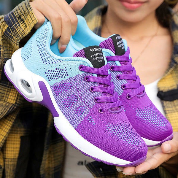 Dame's leichte lauf schuhe - atmungsaktive sport sneaker