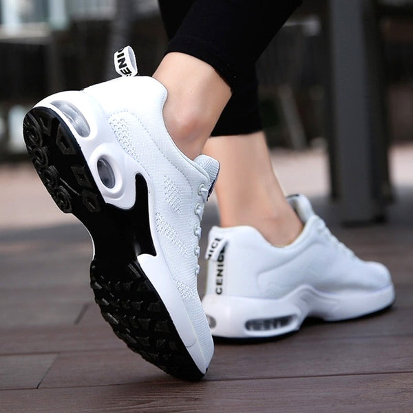 Dame's leichte lauf schuhe - atmungsaktive sport sneaker