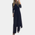 Lange wickelkleid - elegantes abendkleid für frauen