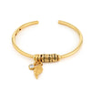 Personalisierbares bangle armband - eleganter schmuck für damen