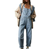 Denim latzhose - lässiger schnitt für frauen
