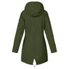 Wasserdichte regenjacke - stilvolle damen outdoorjacke