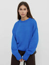 Cashmere pullover - oversized creme damenstricktop