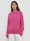 Cashmere pullover - oversized creme damenstricktop