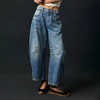 Gemütliche weit geschnittene hosen - modische freizeitpants für frauen