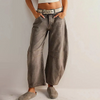 Gemütliche weit geschnittene hosen - modische freizeitpants für frauen