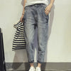 Helle blaue jeans - stilvolle und lässige damen-denimhosen