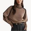Rollkragenpullover - lässiger oversize-pullover für damen