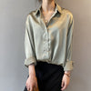 Seidenbluse - elegante vintage-bluse