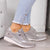Damen orthopädische Sneakers – graui, sportlich-eleganti Schue