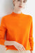 Kaschmirpullover – Damenpullover mit hohem Krage us weichem Kaschmir