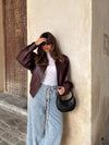 Lässige weitbein jeans - gemütliche damen denim-hosen