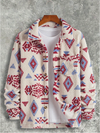 Teddy-fleece halbzip sweatshirt - lässiger damenpullover