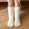 2-teilig fleece beinwärmer - weiche und gemütliche socken für damen