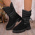 Damen winterstiefel – gefütterte stiefel mit robuster sohle und gepolstertem design