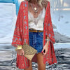 Bohemian vintage kimono - luftige damenrobe