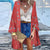 Bohemian vintage kimono - luftige damenrobe