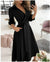 Schmetterlingsdruck-wickelkleid - elegante kleidung für alle anlässe