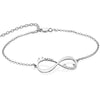 Ewige verbundenheit armband - individuelles silberarmband für frauen