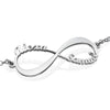 Ewige verbundenheit armband - individuelles silberarmband für frauen