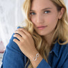 Ewige verbundenheit armband - individuelles silberarmband für frauen