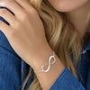 Ewige verbundenheit armband - individuelles silberarmband für frauen