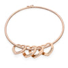 Chic silberne armreif - eleganter begleiter für frauen