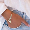Personalisierbares bangle armband - eleganter schmuck für damen