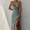 Elegante lange kleid - stilvolle abendrobe für frauen