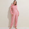 Fleece eintück mit bärši - snugglepaws damen loungewear