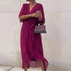 Elegante sommerkleid - lässiges wickelkleid für damen