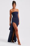 Strapless maxi-kleid - elegante abendrobe für besondere anlässe